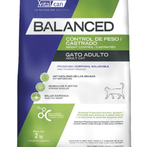 Balanced - Envase Gato Adulto - Control del peso/castrado