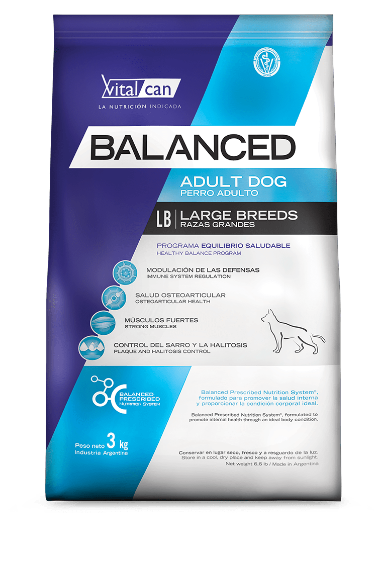 Balanced Envase Perro Adulto Raza Grande Balanced Envase Perro Adulto Raza Grande