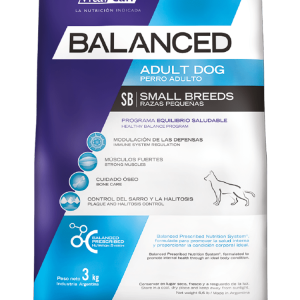 Balanced perro adulto razas pequeñas