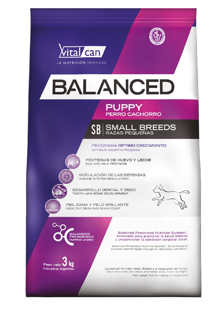 Balanced perro cachorro pequeño Balanced perro cachorro pequeño
