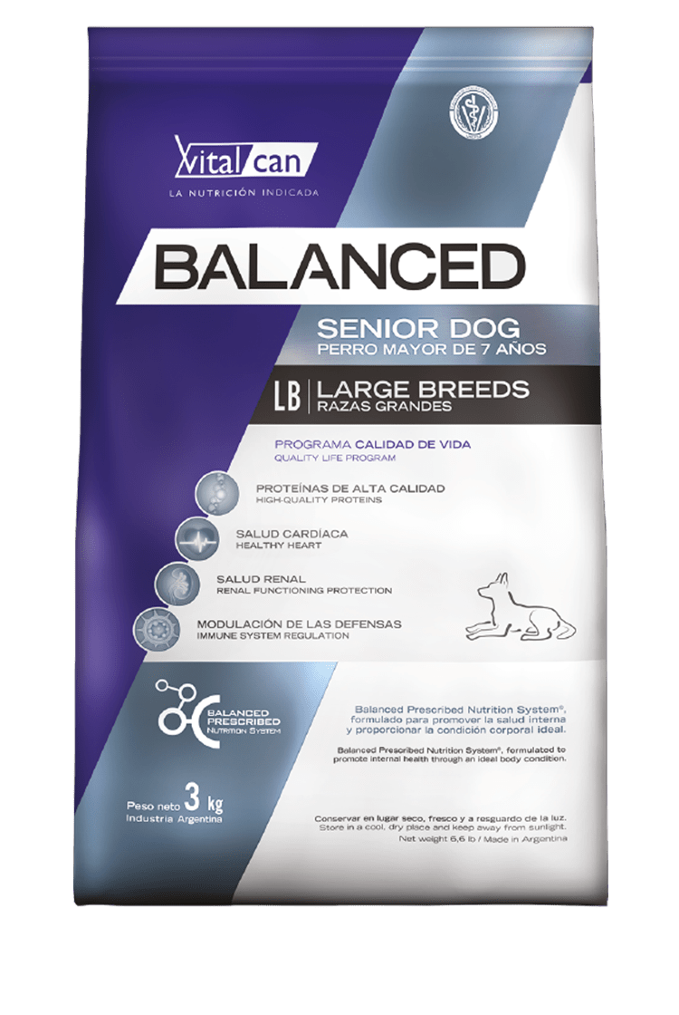 Balanced - Envase Perro Senior -Raza grande Balanced - Envase Perro Senior -Raza grande