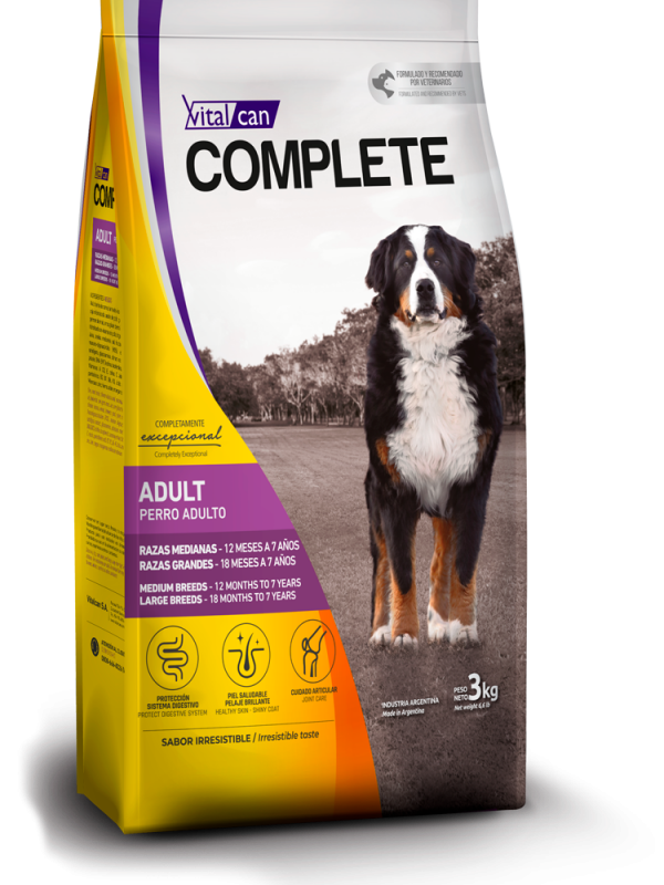 Complete perro adulto raza grande