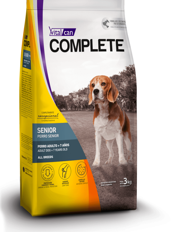 Complete perro senior