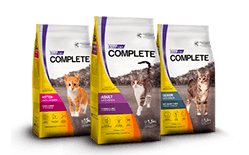 Envase marca Complete gato