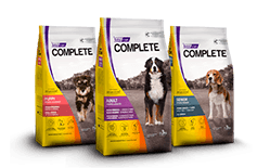 Envase marca Complete perro