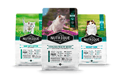 Envase marca Nutrique gato