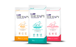 Envase marca Therapy gato