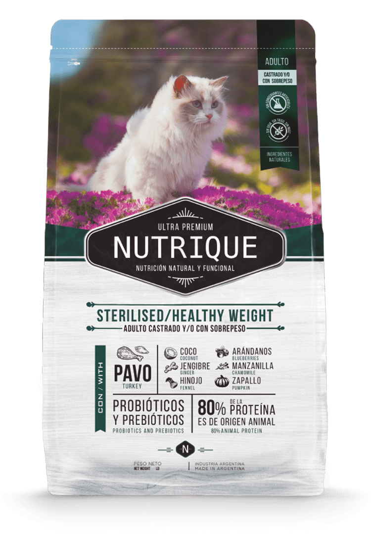 Nutrique Gato - Envase - Sterilised/Healthy Weight Nutrique Gato - Envase - Sterilised/Healthy Weight