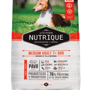Nutrique Perro - Envase - Medium Adult 7+ Dog