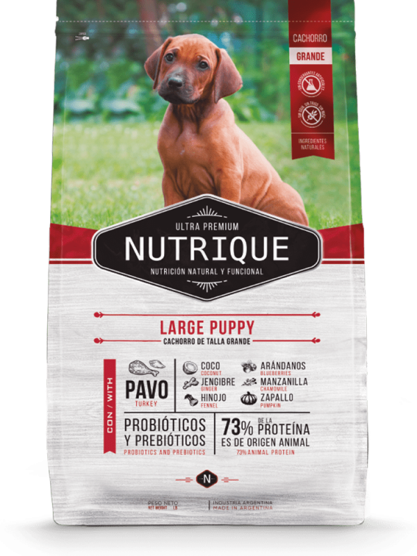 Nutrique Perro - Envase - Large Puppy