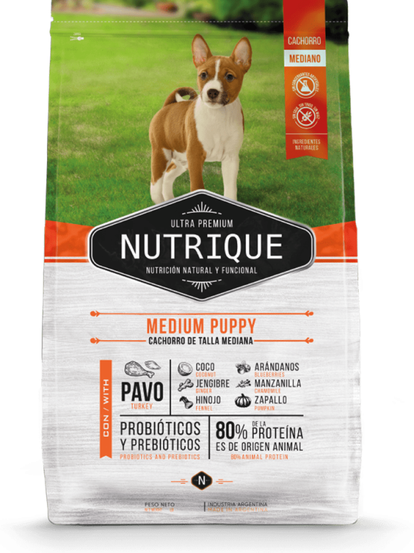 Nutrique Perro - Envase - Puppy Medium