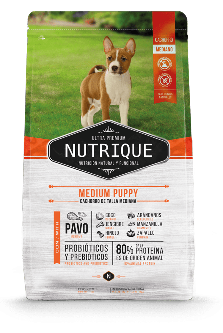 Nutrique Perro - Envase - Puppy Medium Nutrique Perro - Envase - Puppy Medium