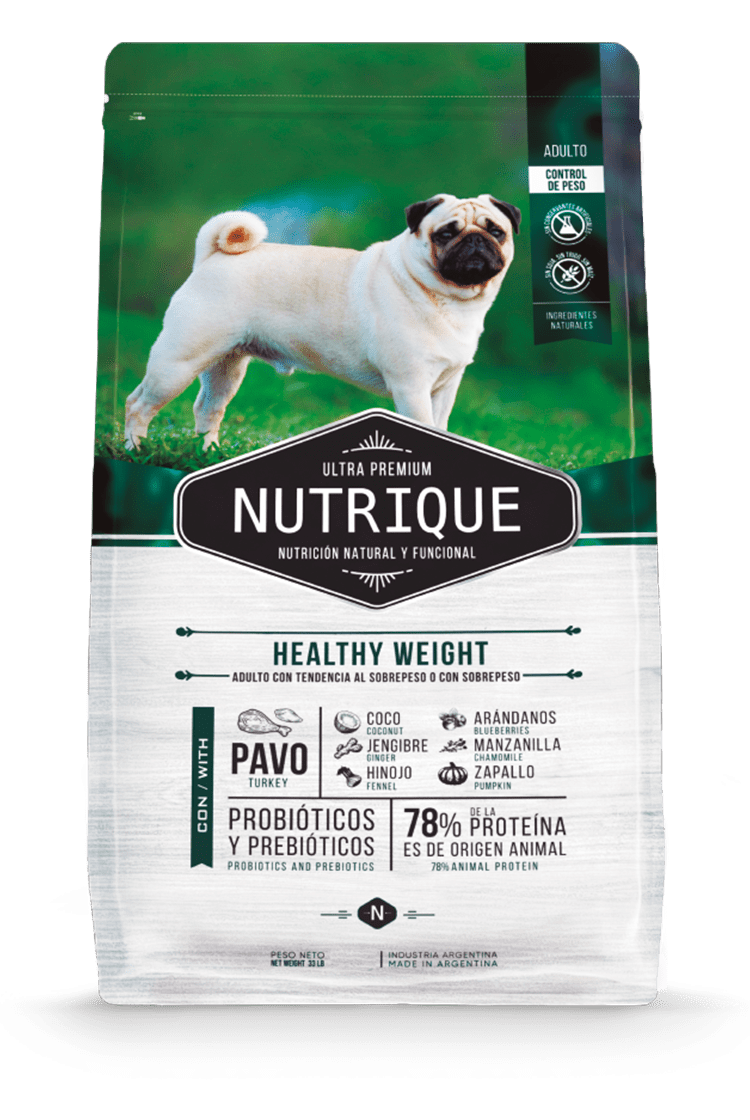 Nutrique Perro - Envase - Healthy Weight Nutrique Perro - Envase - Healthy Weight