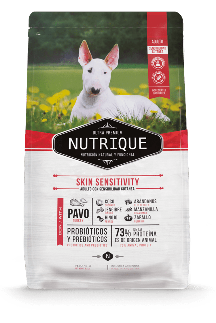 Nutrique Perro - Envase - Skin Sensitive Nutrique Perro - Envase - Skin Sensitive