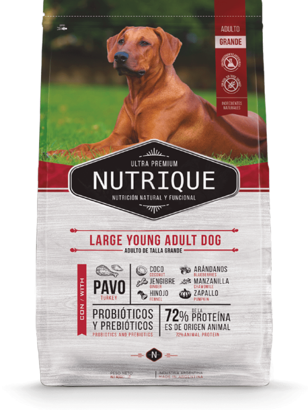 Nutrique Perro - Envase - Large Young Adult Dog