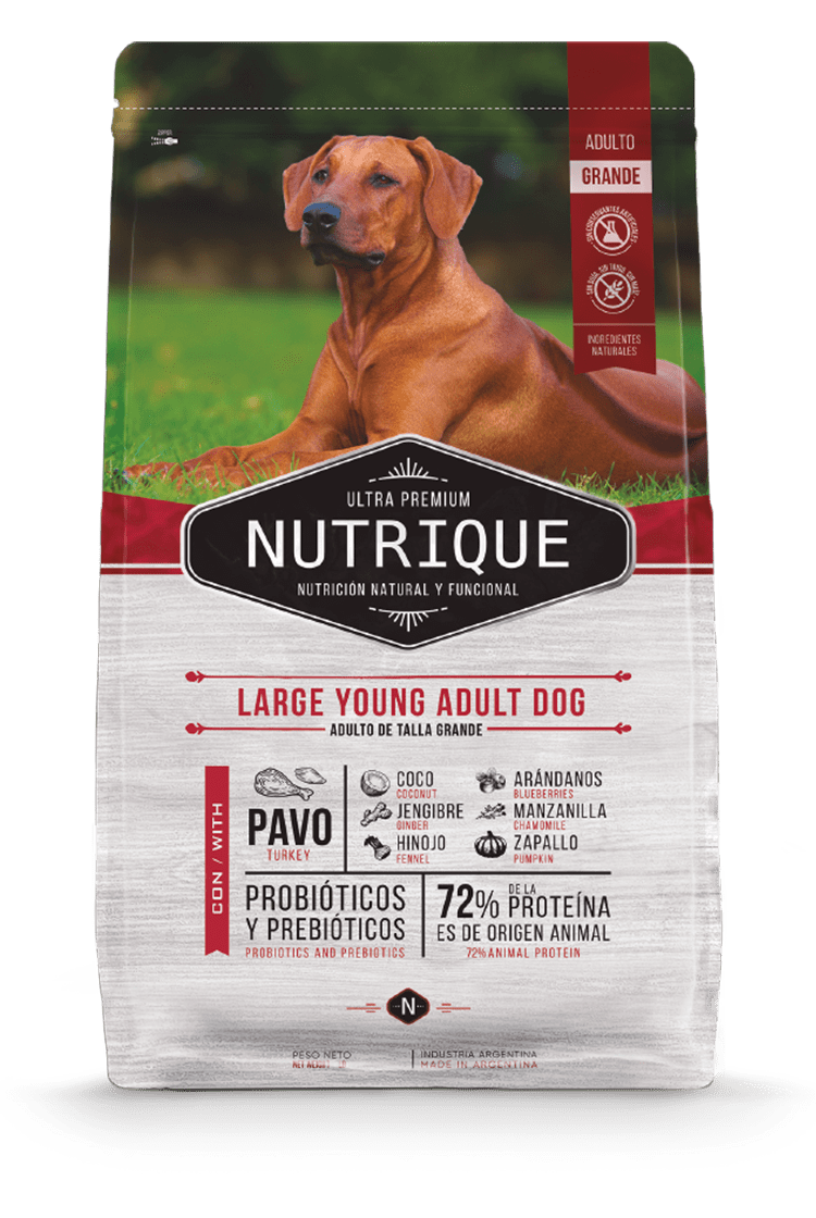 Nutrique Perro - Envase - Large Young Adult Dog Nutrique Perro - Envase - Large Young Adult Dog