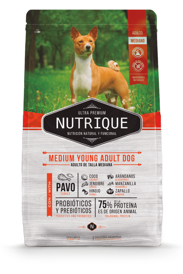 Nutrique Perro - Envase - Adult Young Dog Nutrique Perro - Envase - Adult Young Dog
